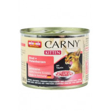 Animonda konz. Kitten hovězí/krůtí srdce 200g