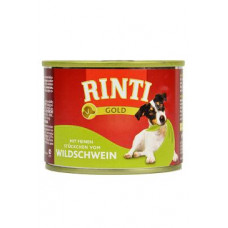 Rinti Dog Gold konzerva divočák 185g