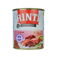 Rinti Dog Kennerfleisch konzerva telecí 800g