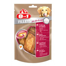 Pochoutka 8in1 Fillets pro skin&coat S 80g