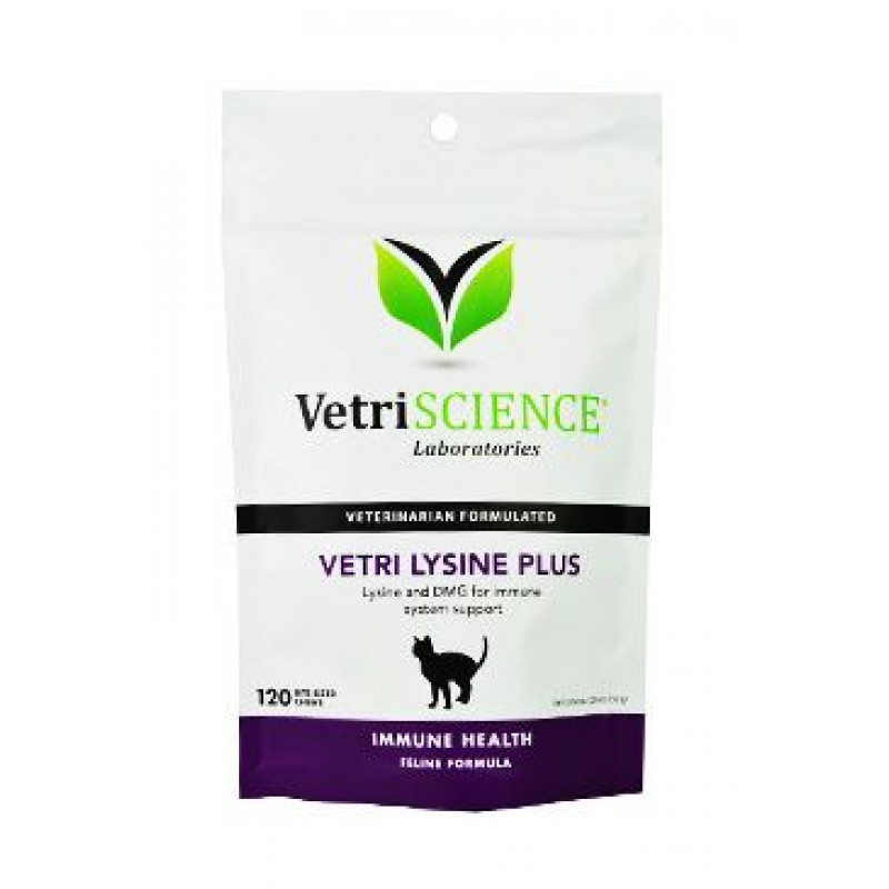 VetriScience Lysine Plus podp.imunity kočka 120g