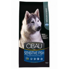 CIBAU Adult Sensitive Fish&Rice 12kg+2kg ZDARMA