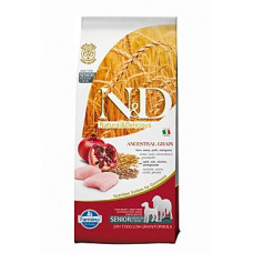 N&D LG DOG Senior M/L Chicken&Pomegr 12kg