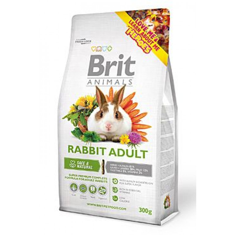 Brit Animals Rabbit Adult Complete 300g