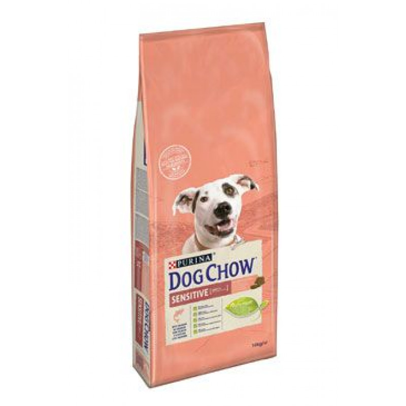 Purina Dog Chow Adult Sensitive Salmon&Rice 14kg