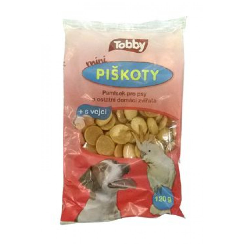 Piškoty TOBBY pro psy MINI 120g