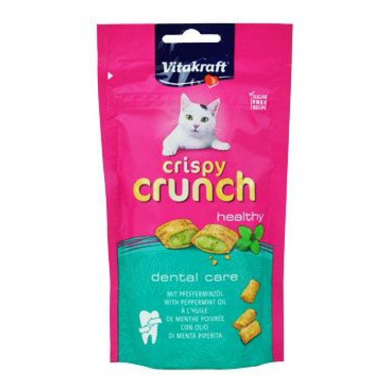 Vitakraft Cat pochoutka Crispy Crunch dental 60g