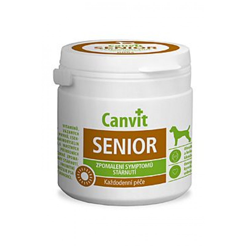 Canvit Senior pro psy ochucený 100g