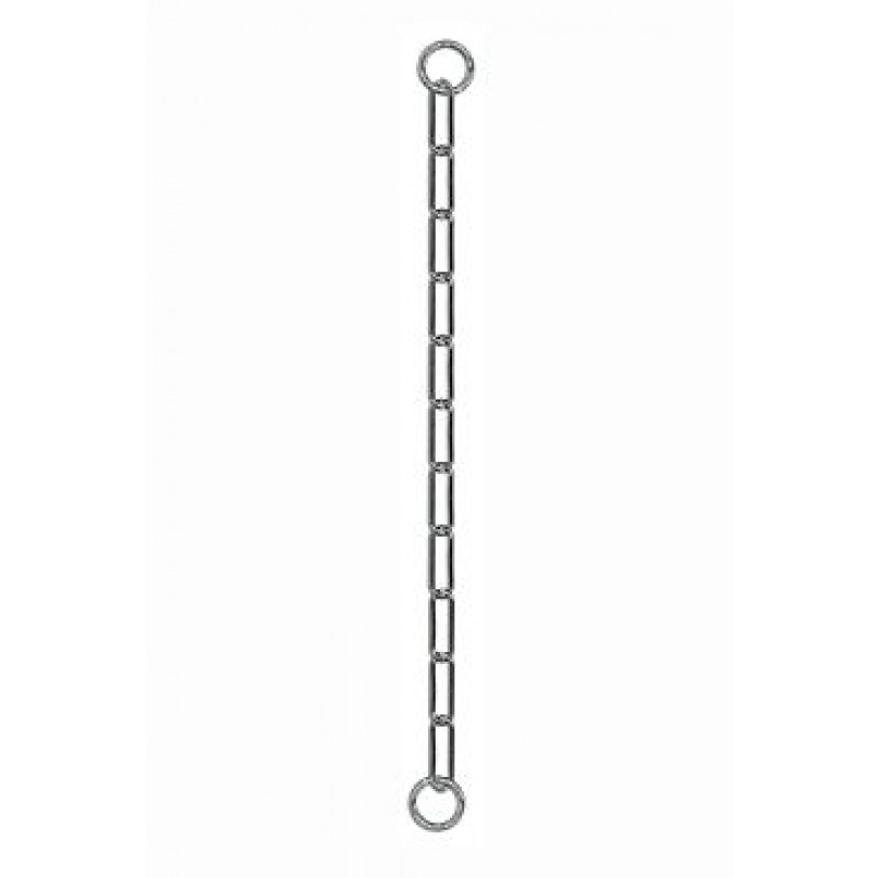 Obojek kovový stahovák dlouhá oka 1-řadý 50cm