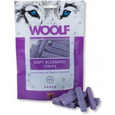 WOOLF pochoutka soft blueberry strips 100g