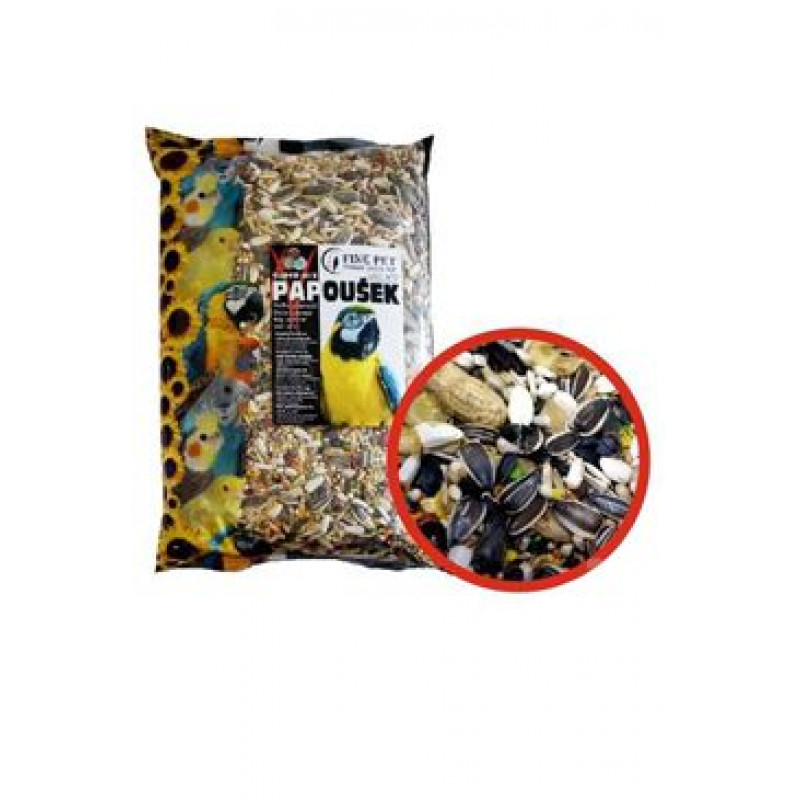 FINE PET Super Mix Velký papoušek 800g