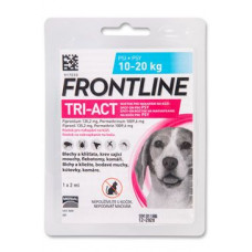FRONTLINE TRI-ACT spot-on pro psy M (10-20 kg)-1x2ml