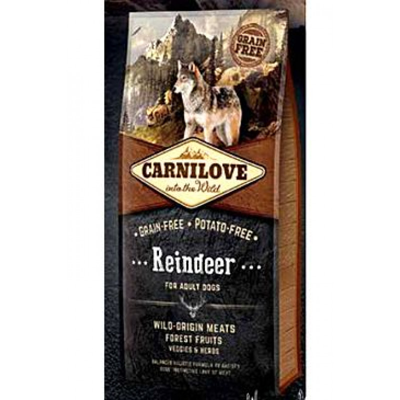 Carnilove Dog Reindeer for Adult 12kg