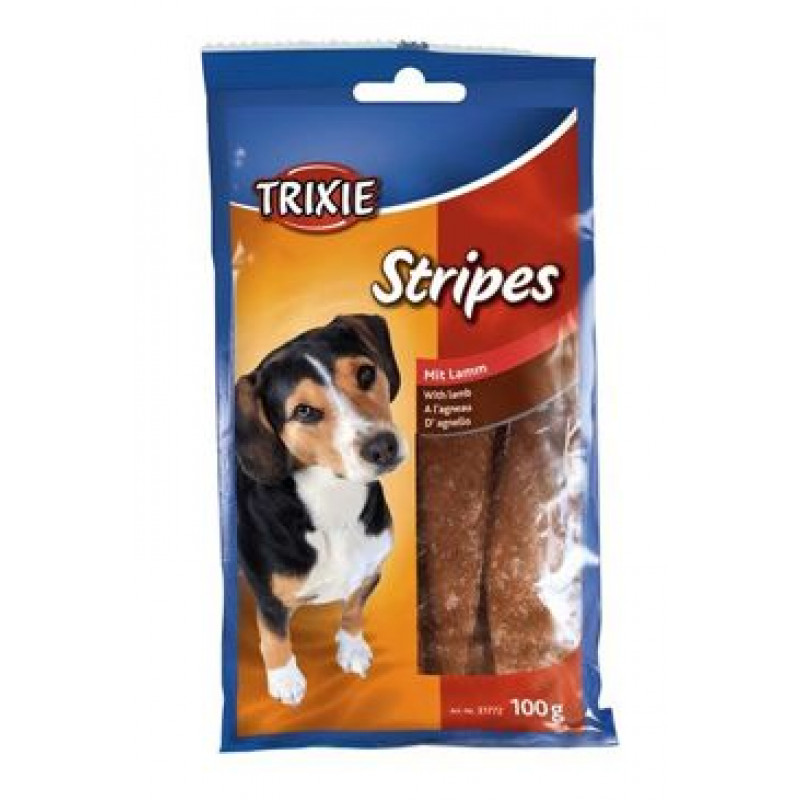 Trixie STRIPES light jehněčí pro psy 10ks 100g TR