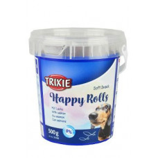 Trixie Soft Snack Happy Rolls tyčinky s losos 500g TR