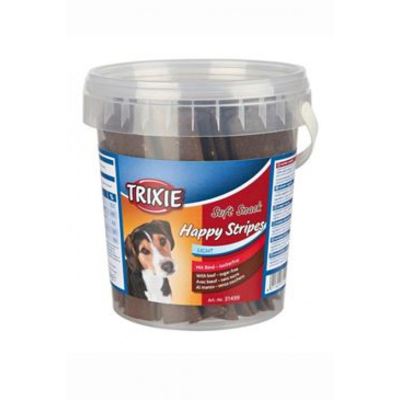 Trixie Soft Snack Happy Stripes hovězí pásky 500g TR