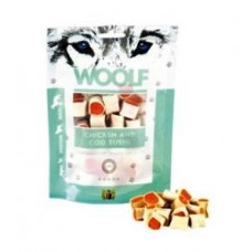 WOOLF pochoutka chicken and cod sushi 100g