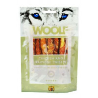 WOOLF pochoutka chicken and rawhide twister 100g