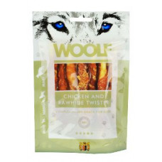 WOOLF pochoutka chicken and rawhide twister 100g