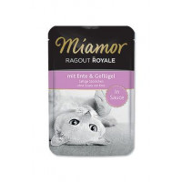 Miamor Cat Ragout kapsa kachna+drůbež ve šťávě 100g