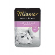 Miamor Cat Ragout kapsa kachna+drůbež ve šťávě 100g