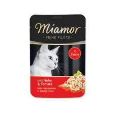 Miamor Cat Filet kapsa kuře+rajče v želé 100g