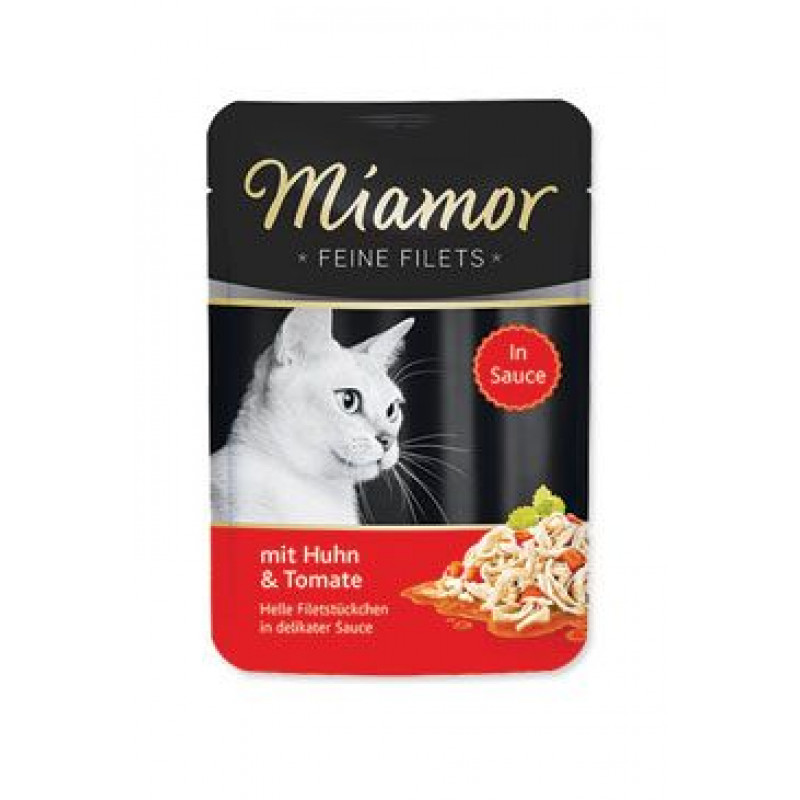 Miamor Cat Filet kapsa kuře+rajče v želé 100g