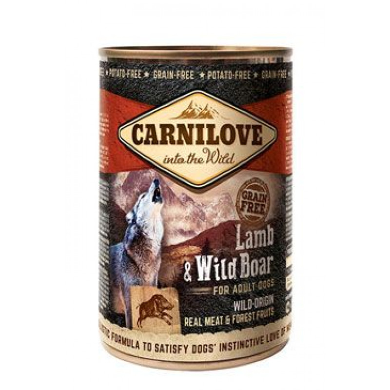 Carnilove Wild konz Meat Lamb & Wild Boar 400g