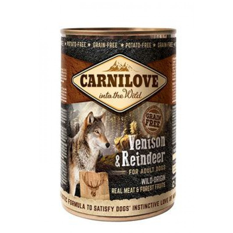 Carnilove Wild konz Meat Venison & Reindeer 400g