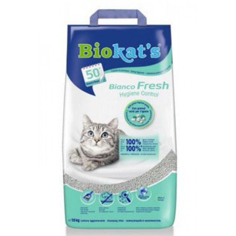 Podestýlka Biokat's Bianco Fresh Control 10kg