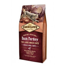 Carnilove Cat LB Duck&Turkey Muscles,Bones,Joints 6kg