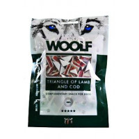 WOOLF pochoutka Lamb and Cod Triangle 100g