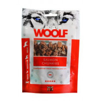 WOOLF pochoutka salmon chunkies 100g