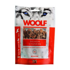 WOOLF pochoutka salmon chunkies 100g