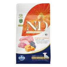 N&D Pumpkin DOG Puppy Mini Lamb & Blueberry 800g