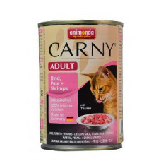 Animonda konz. kočka CARNY Adult hov/krůta/ráčci 400g