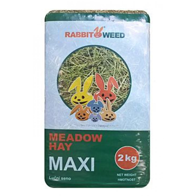 Seno luční Maxi RabbitWeed 2kg 100 l