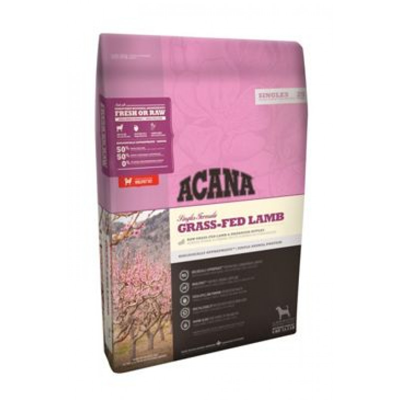 Acana Dog Grass-Fed Lamb  Singles 6kg