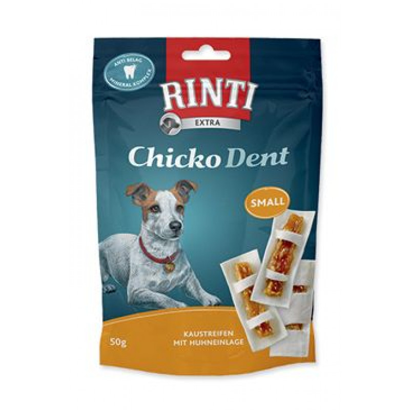 Rinti Dog Chicko Dent Small pochoutka kuře 50g