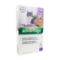 Advantage pro velké kočky a králíky 80mg 1x0,8ml