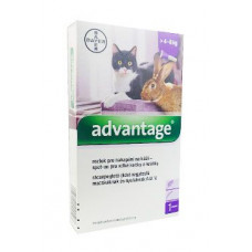 Advantage pro velké kočky a králíky 80mg 1x0,8ml