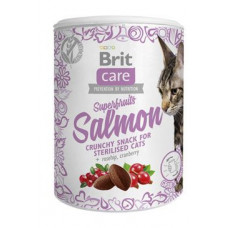 Brit Care Cat Snack Superfruits Salmon  100g