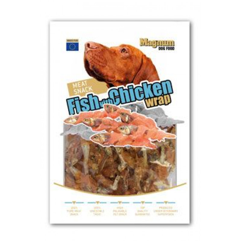 Magnum Fish with Chicken Wrap 80g
