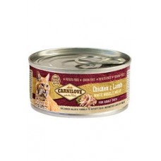 Carnilove White konz Mus Meat Chicken&Lamb Cats 100g