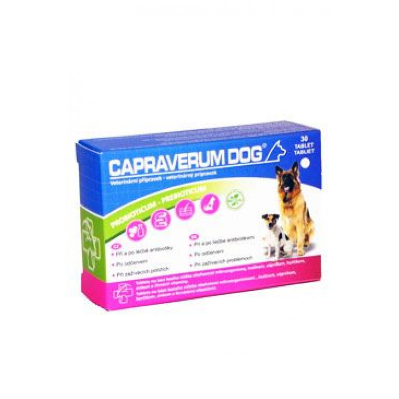 CAPRAVERUM DOG probioticum-prebioticum 30tbl