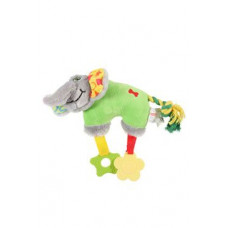 Hračka pes ELEPHANT COLOR plyš zelená 20cm Zolux