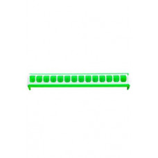 Krmítko pro drůbež žlabové 50cm zelené, plast