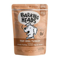 BARKING HEADS Top Dog Turkey kapsička 300g