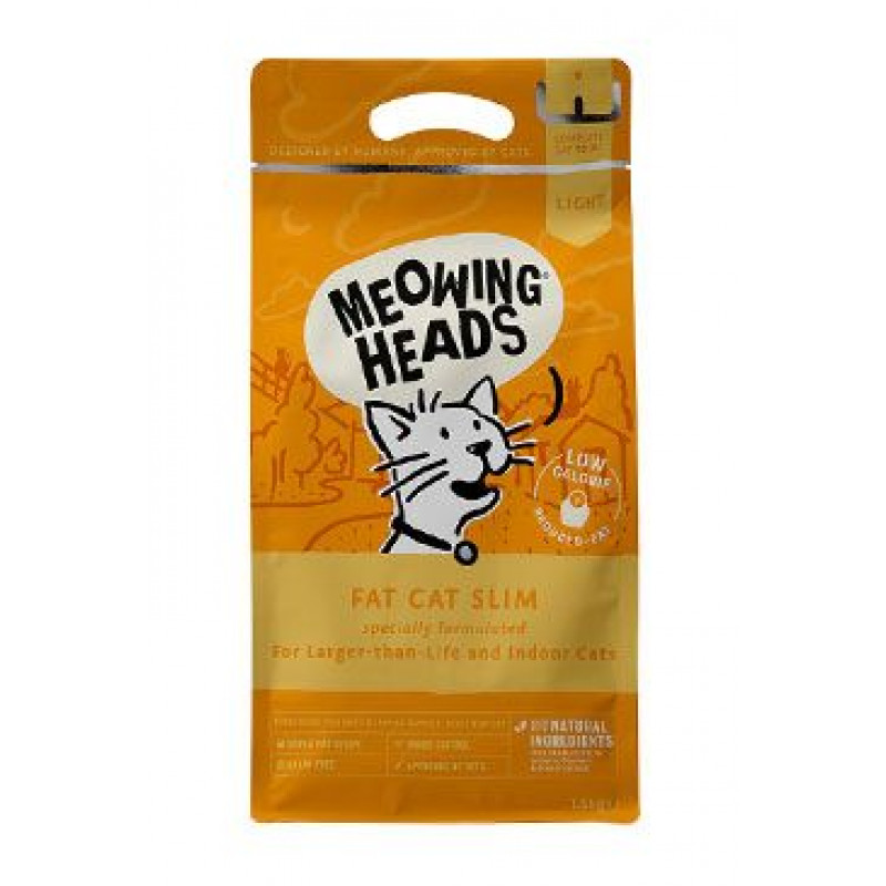 MEOWING HEADS Fat Cat Slim 1,5kg