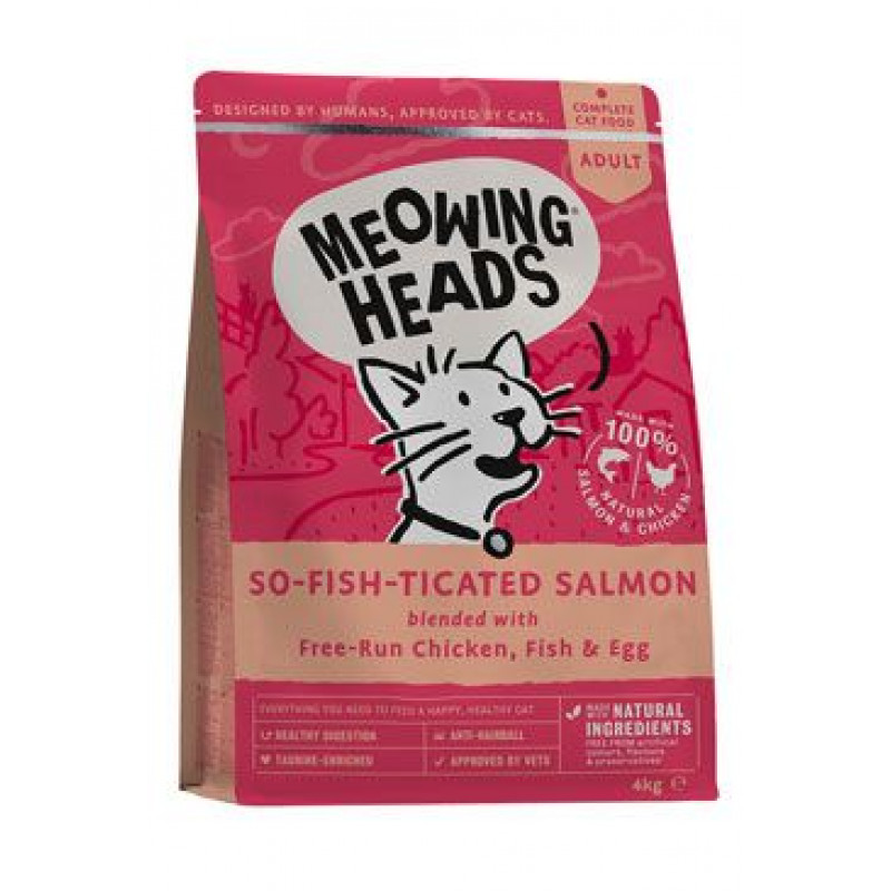 MEOWING HEADS So-fish-ticated Salmon 4kg